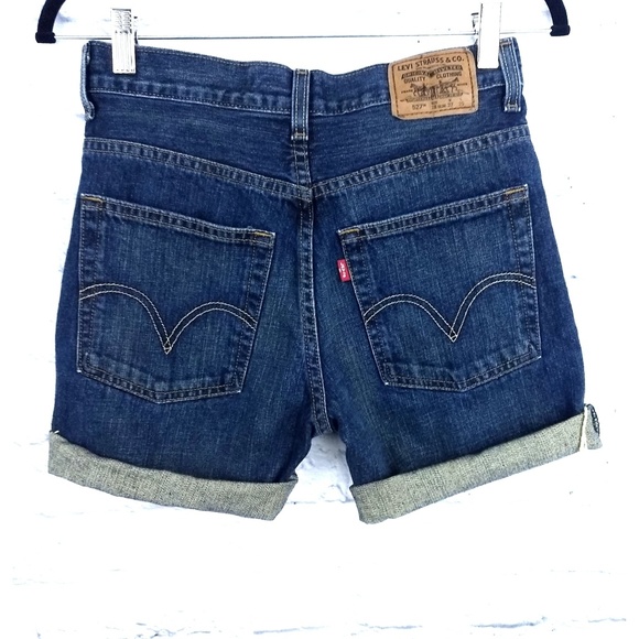 Levi's Pants - Levis 527 High Waist Mom Shorts
